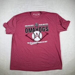 2025 NCAA Mens College World Series Omaha 86s Baseball T Shirt XLarge